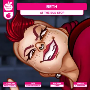 Cover of Beth at the Bus Stop audio erotica
