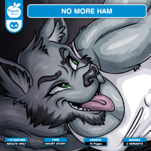 Cover of a large male wolf salivating.