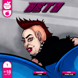Cover of Beth 1: Elevator Fumigator comic dub, featuring Bethany Poole and her bully Lily in a tense encounter